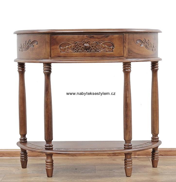 Konzolový stolek, zlatý dub 151034