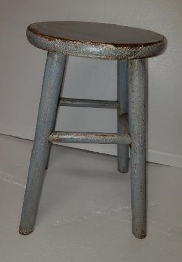 Selská stolička modrá 00005