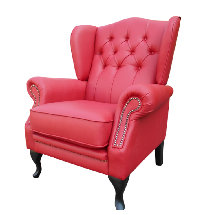 Křeslo Cambridge red
