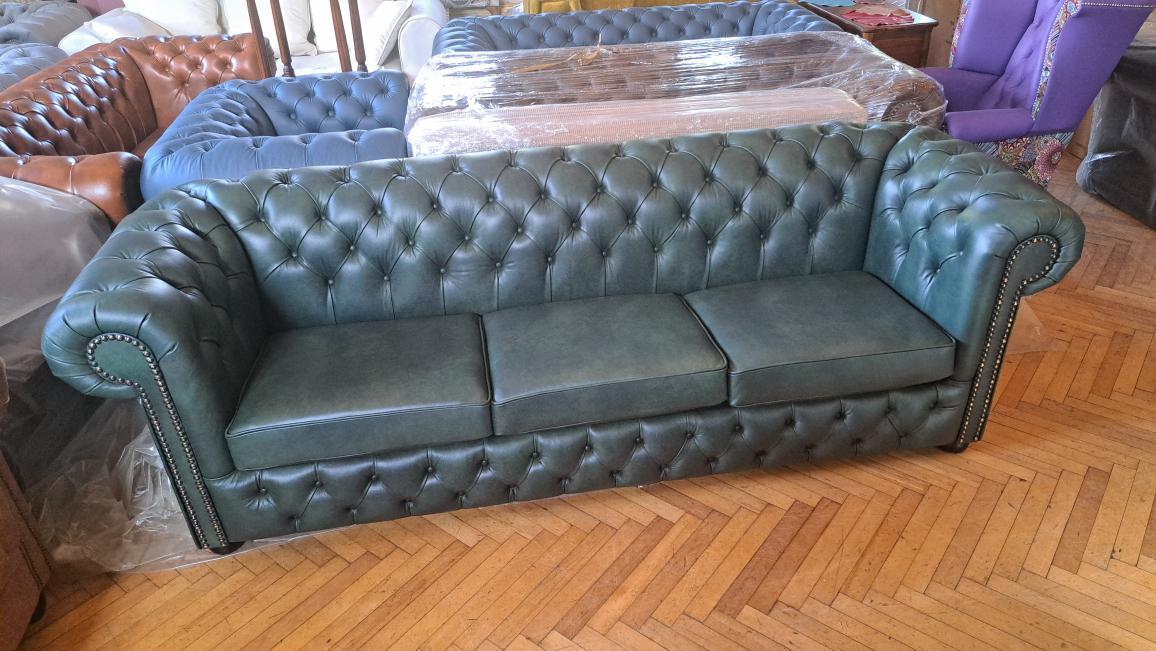 Chesterfield 250 cm Texas green