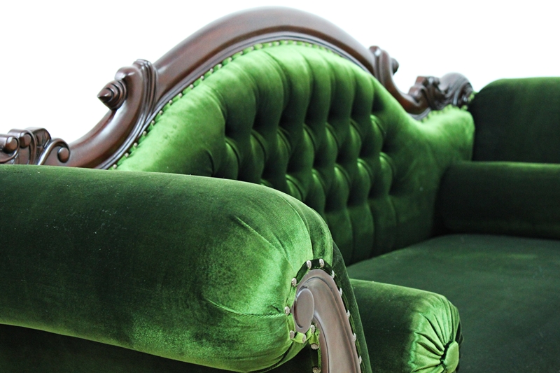 Sofa zelená 117064g